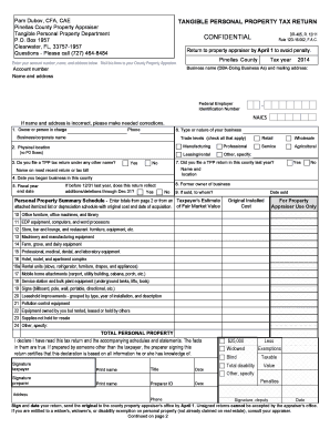 Florida Tangible Personal Property Tax Return