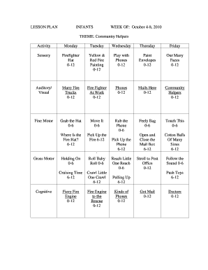 Fillable Online THEME: Community Helpers Fax Email Print - pdfFiller