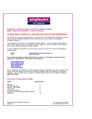 childcare vouchers selb form