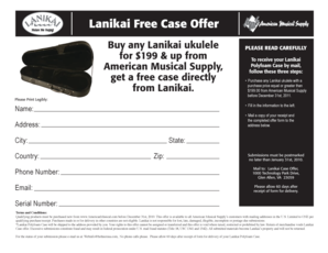 Lanikai Free Case Offer