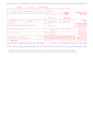 IRS Form 1099-OID