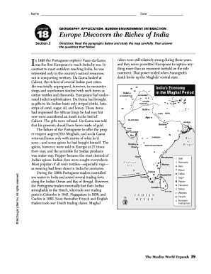Geography Application: Human-Environment Interaction