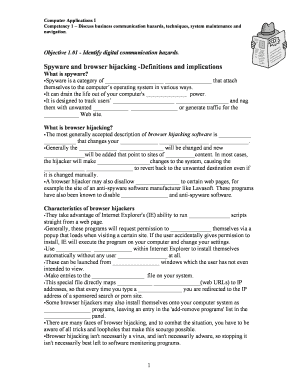 Computer Applications I: Business Communication Hazards