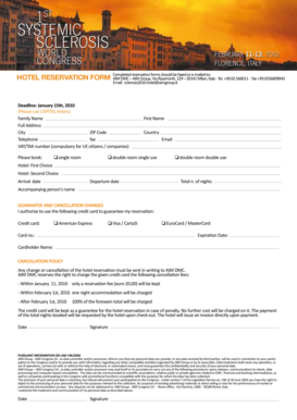 Hotel Reservation Form
