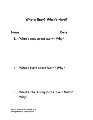 Math Strategy Interview Form