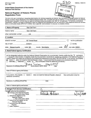 National Register of Historic Places Registration Form