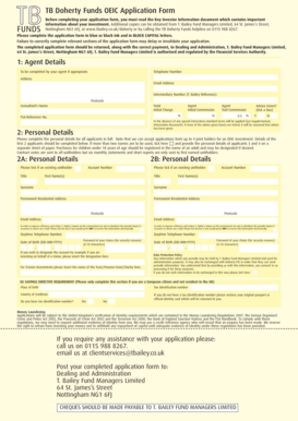 TB Doherty Funds OEIC Application Form