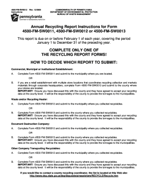 Pennsylvania Annual Recycling Report