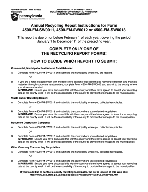 Pennsylvania Annual Recycling Report