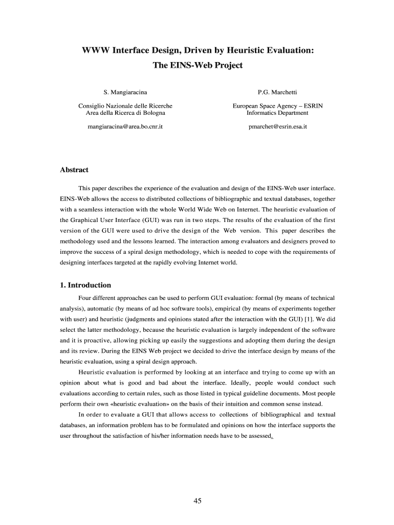 Form preview