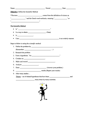 Scientific Method Worksheet