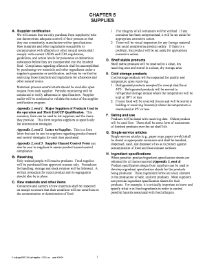 Supplier Certification Form