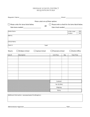 Purchase Order Form