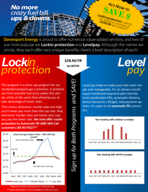 Propane Lockin Protection Program Application