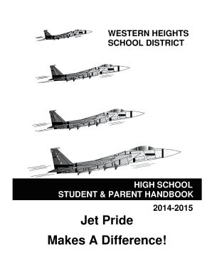 Western Heights High School Parent Student Handbook 2014-2015