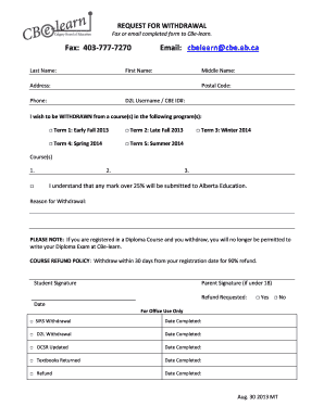 Fillable Online Fax Or Email Completed Form To Cbe Learn Fax Email