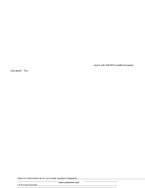 Welding Supplement Application Form