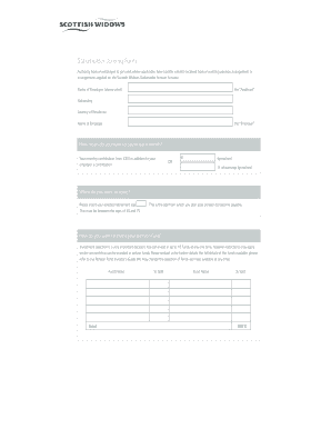 Scottish Widows Stakeholder Pension Scheme Joining Form