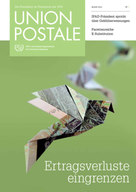 Abonnement Formular für Union Postale