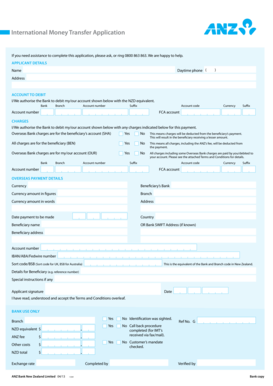 International Money Transfer Application