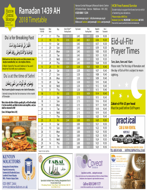 ramadan calendar 2025 oshawa