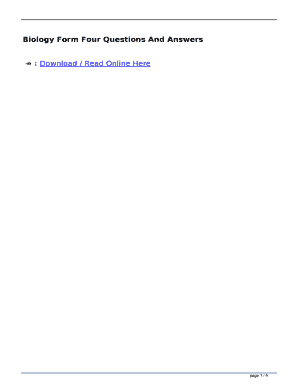 Biology Form Four Questions And Answers Inketcy Ebook - unicorn1.netconsult.se. Biology Form Four Questions And Answers Inketcy