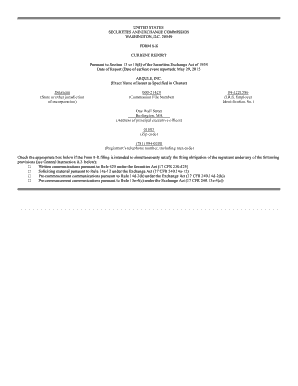 Date of Report (Date of earliest event reported): May 29, 2015