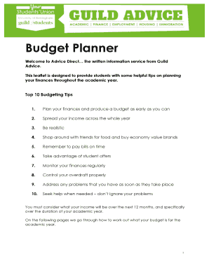 Budget Planner: how to budget money - Money Saving Expert