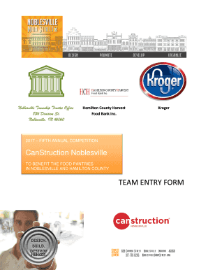 TEAM ENTRY FORM 2017 - noblesvillemainstreet.org
