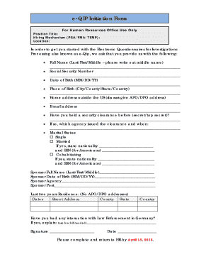 Form preview