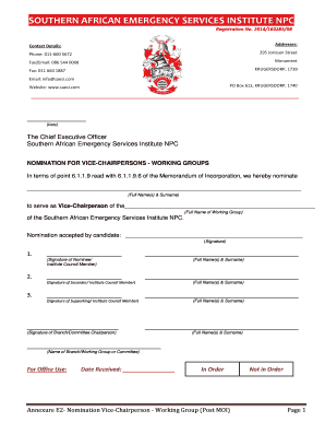 SOUTHERN AFRICAN EMERGENCY SERVICES INSTITUTE NPC - saesi.com