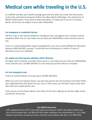 Free Medical Care Printable Templates