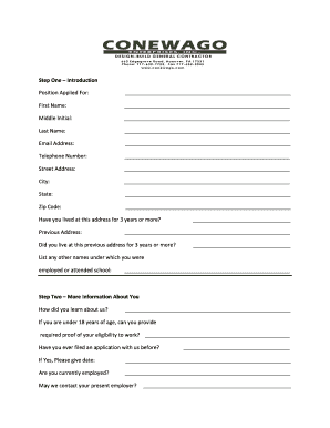 Form preview