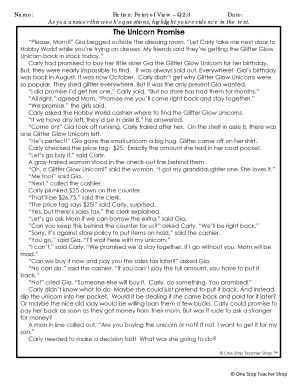 Name: Fiction: Point of ViewQ2:3 Date: As you answer this week's ...