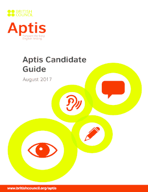 aptis candidate report
