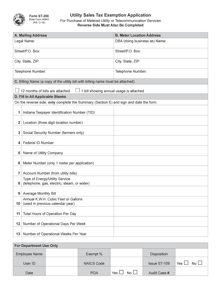 st 200 form Preview on Page 1