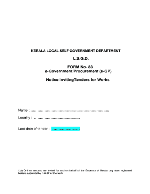 Kerala local self government department