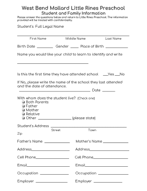 Form preview