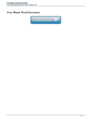 Blank Document - Fill Online, Printable, Fillable, Blank | pdfFiller