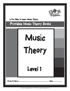 Printable Music Theory Books