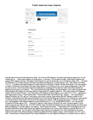 vande mataram ringtone lata mangeshkar download