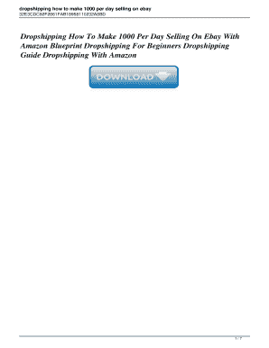 amazon dropshipping guide pdf