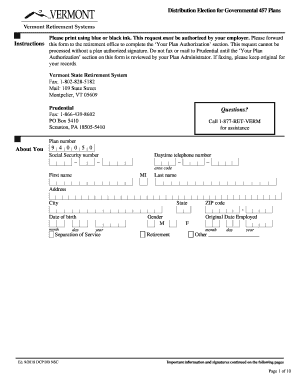 This request must be authorized by your employer