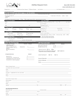 Fillable Online CD/Doc Request Form Fax Email Print - pdfFiller