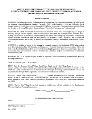 CEDS SAMPLE RES FOR LG ENDORSEMENT (00227552).DOC. #00227552 V-1