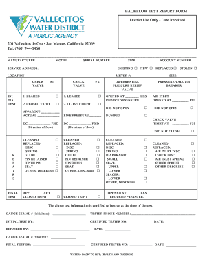 District Use Only - Date Received