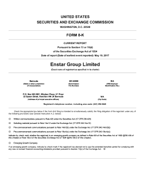 #! $ 17 '8 - Enstar Group Limited Investor Relations