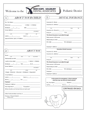 UT YOUR CHILD - Home Page - New Hope Solebury Dental