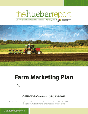 Farm Marketing Plan Template