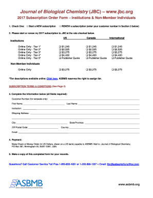 Fillable Online Journal Of Biological Chemistry Jbc Www Fax Email Print Pdffiller